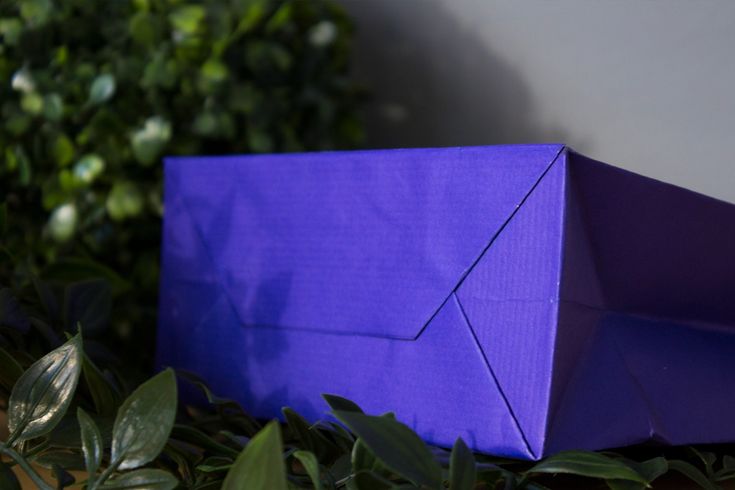 Torba papierowa ECO prestige 170x70x250mm Granatowa