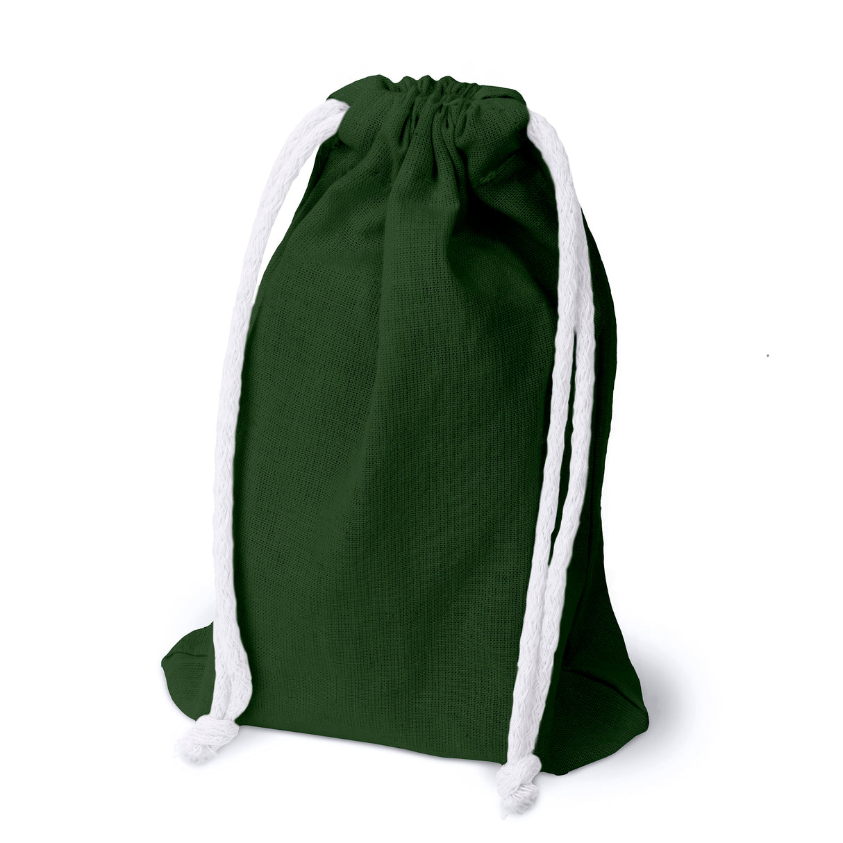 Worek bawełniany 150x200mm Ciemnozielony