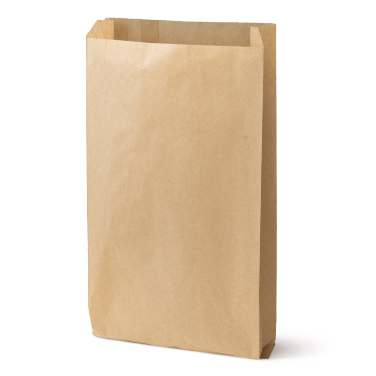 Torba Fałdowa 180x340mm Brązowa 1000szt.