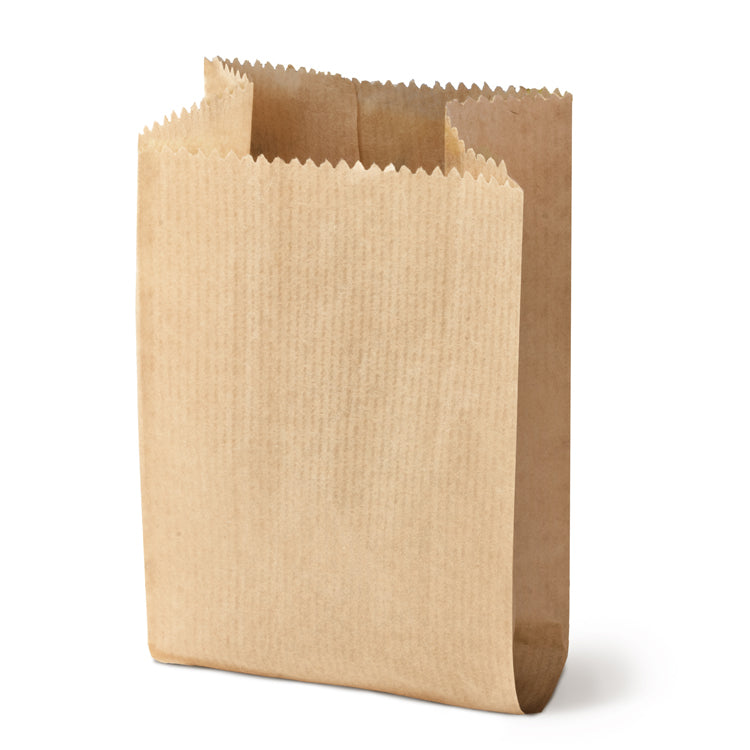 Torba fałdowa 100x170mm Brązowa 1000szt.