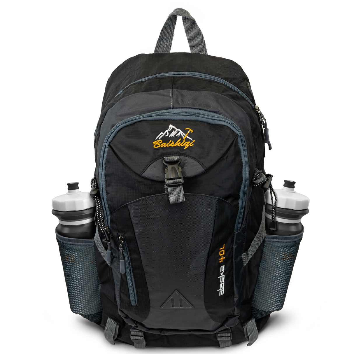 Wodoodporny Plecak Turystyczny Czarny 40L