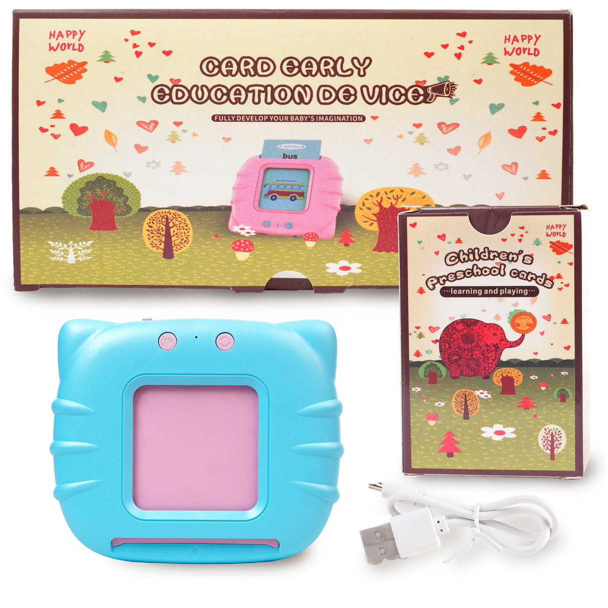 Interaktywny czytnik kart edukacyjnych do języka Angielskiego