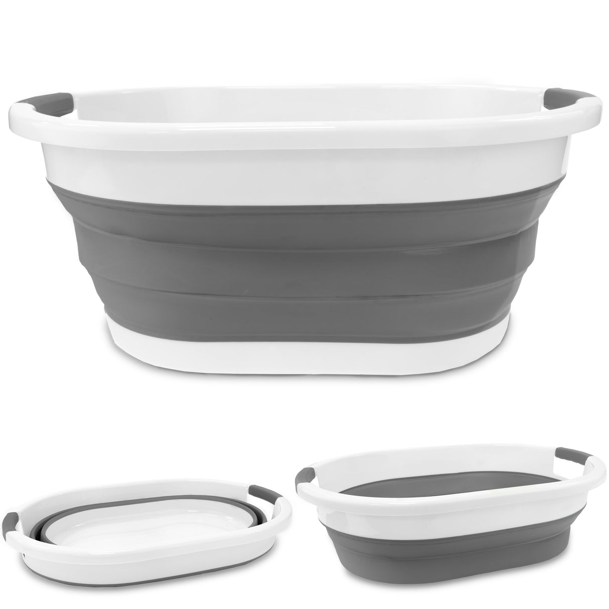 Składany Kosz Na Pranie Miska Silikonowa Wanienka