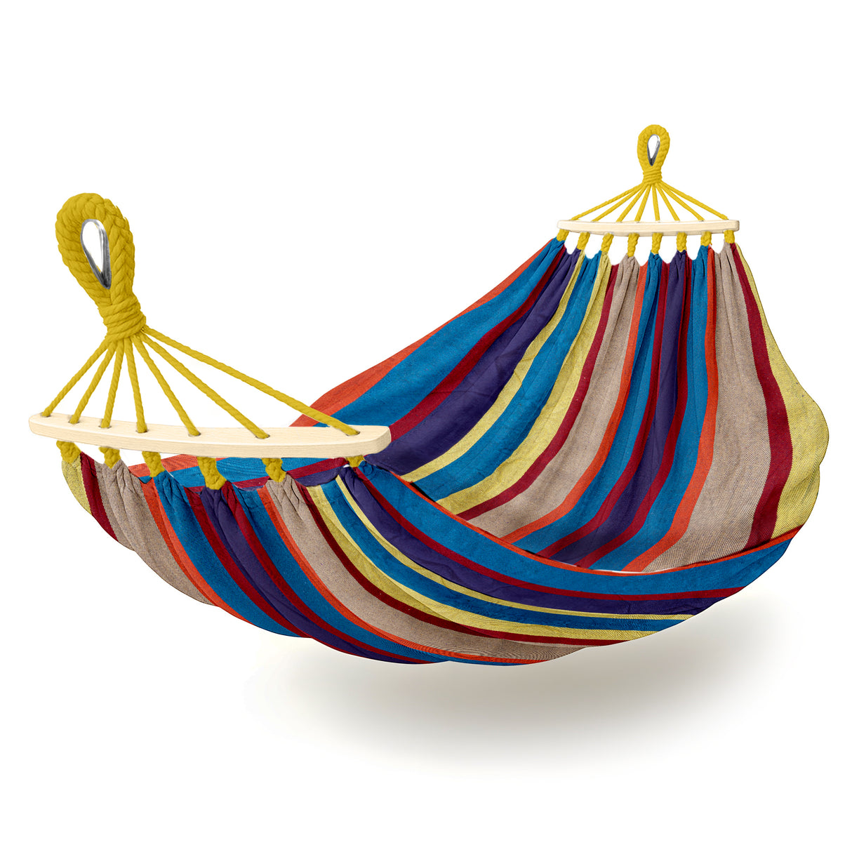 Hamak Ogrodowy XXL Wielokolorowy + Poduszka