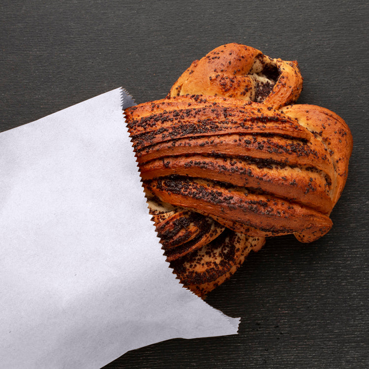 Torba fałdowa 180x340mm Biała 1000szt.