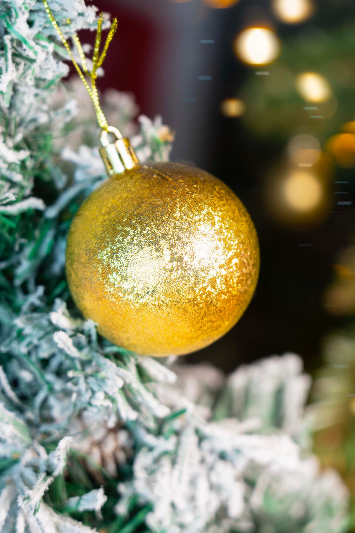 Bombki świąteczne Złote zestaw 100szt.