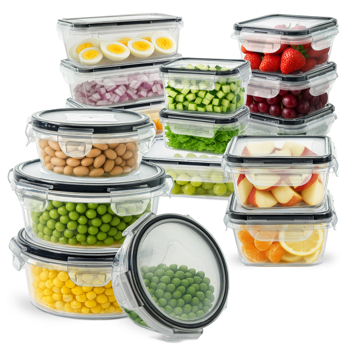Pojemniki na Żywność Zestaw 16 szt.