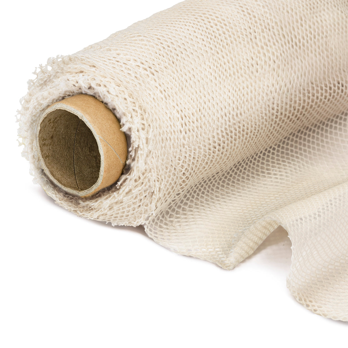 Tkanina siatka bawełniana 220g/m2 1m Ecru