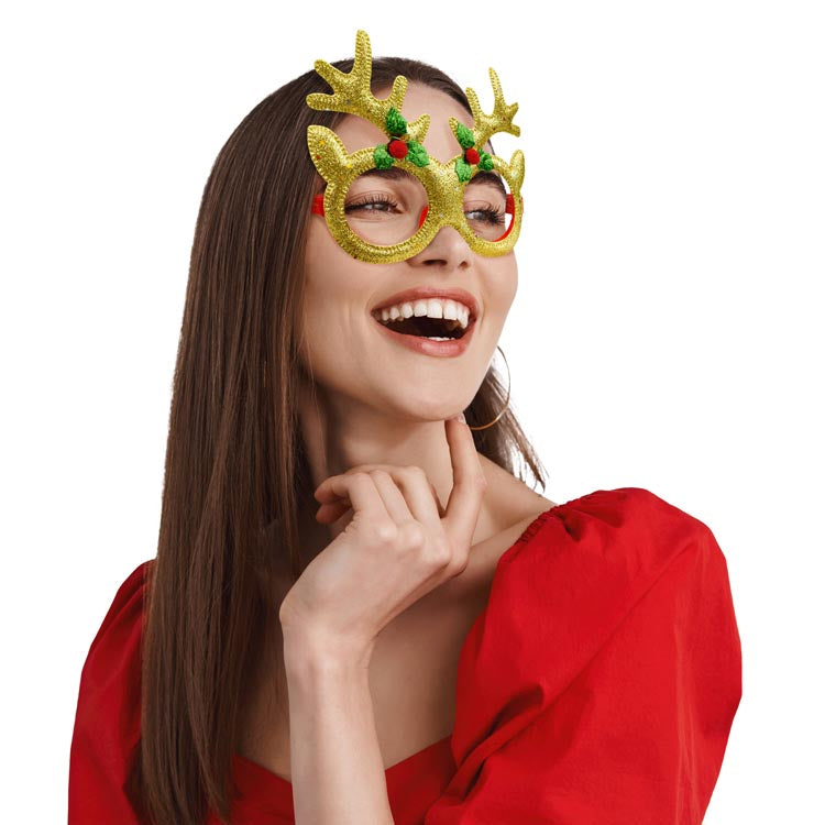 Okulary z motywem świątecznym 12szt.