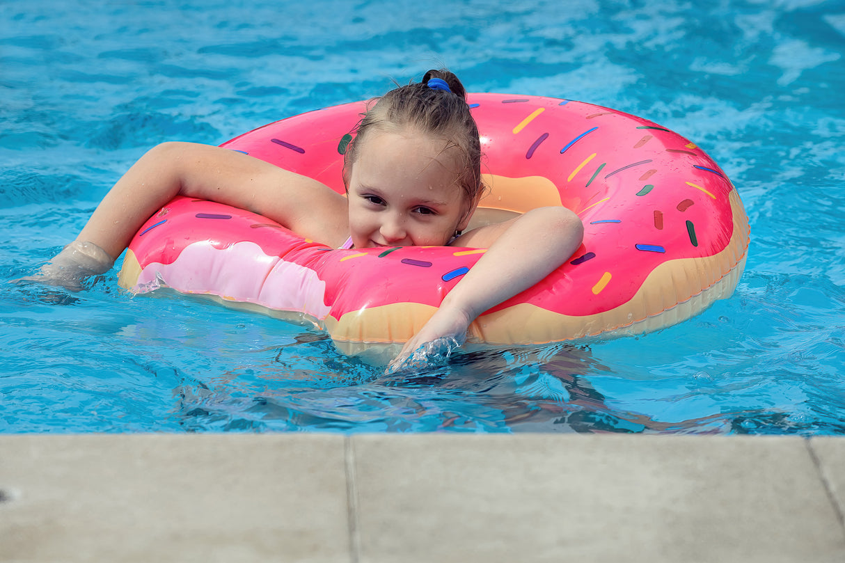 Koło do Pływania Donut Różowe