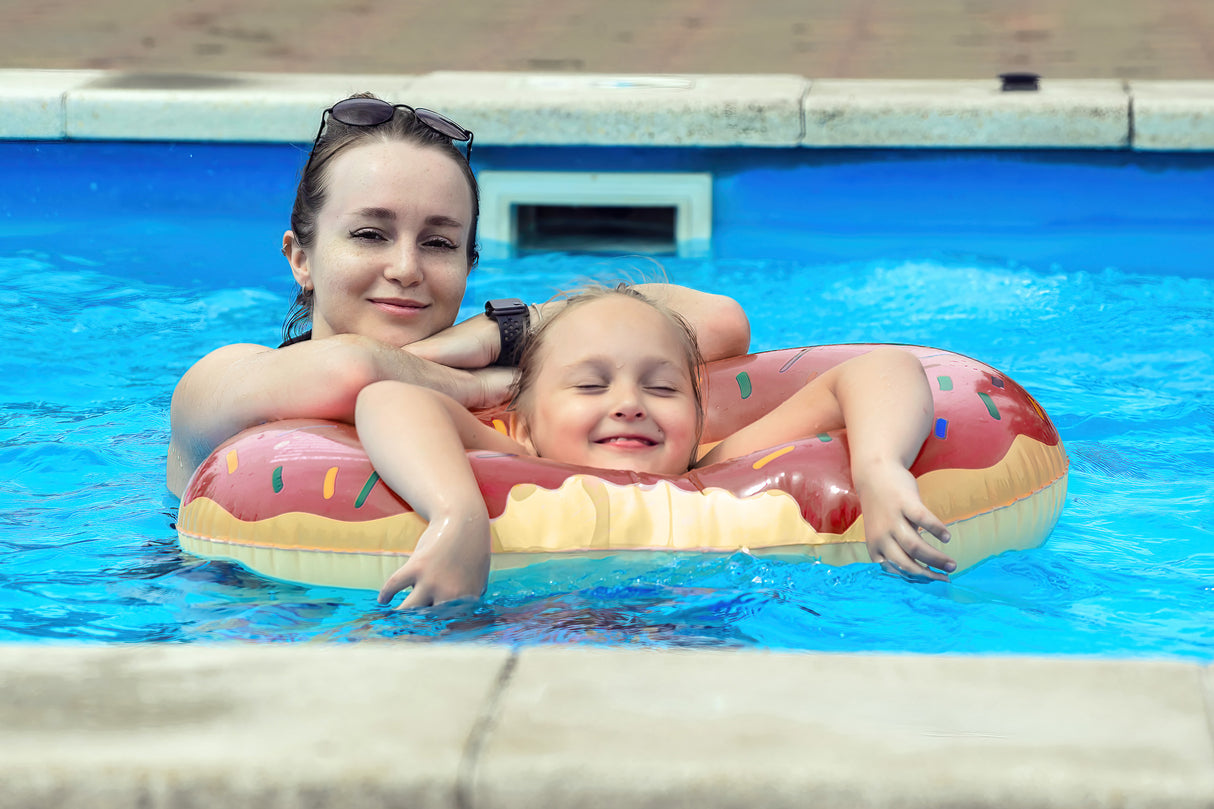 Koło do Pływania Donut Brązowe