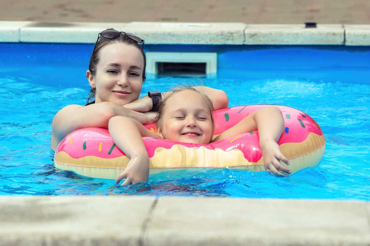 Koło do Pływania Donut Różowe