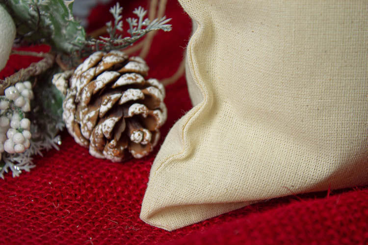 Worek świąteczny MIKOŁAJ 30x45cm