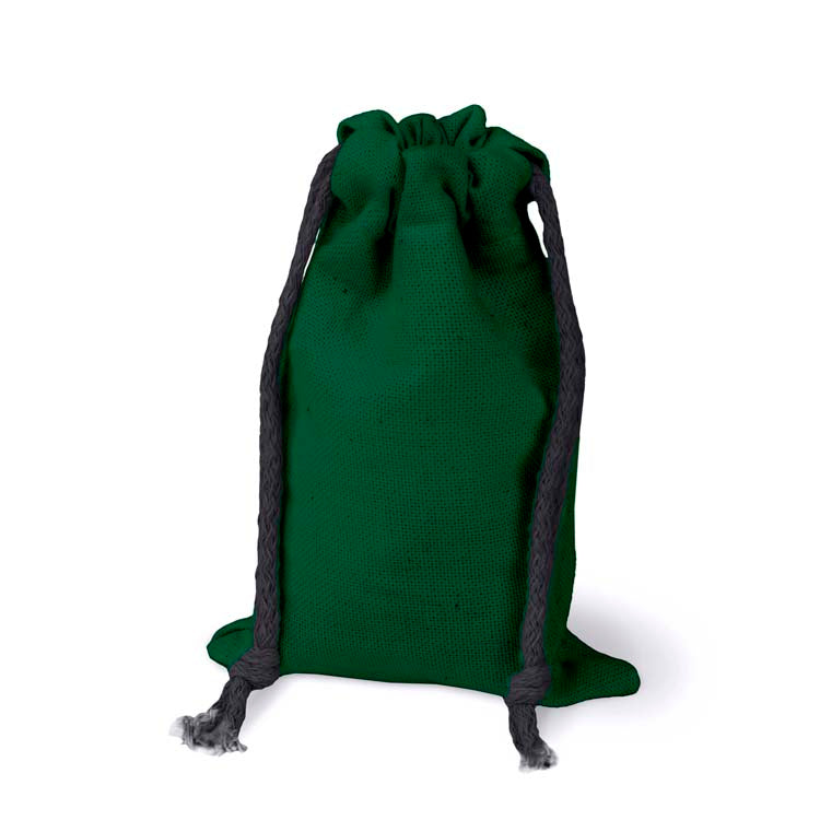 Worek bawełniany 100x150mm Ciemno Zielony