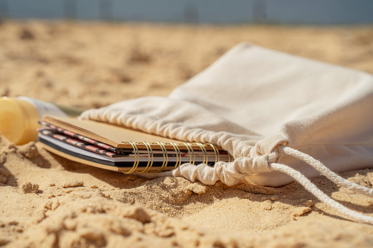 Plecak worek bawełniany Ecru 340x400mm