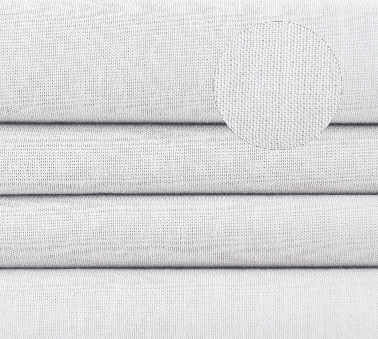 Tkanina bawełna 220g/m2 1m Biała