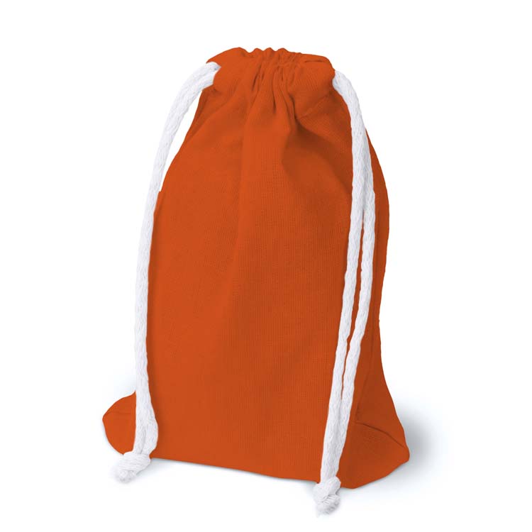 Worek bawełniany 150x200mm Pomarańczowy
