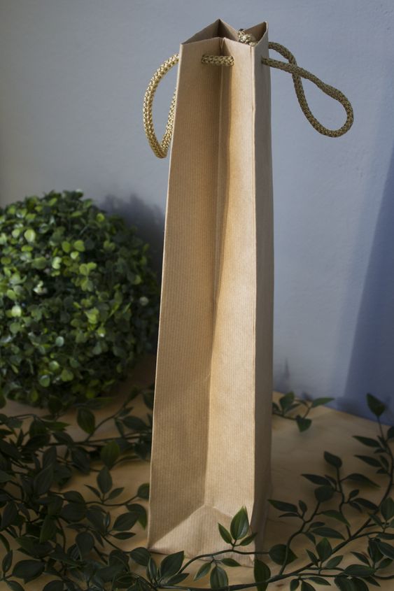 Torba papierowa ECO prestige 110x90x400mm Brązowa