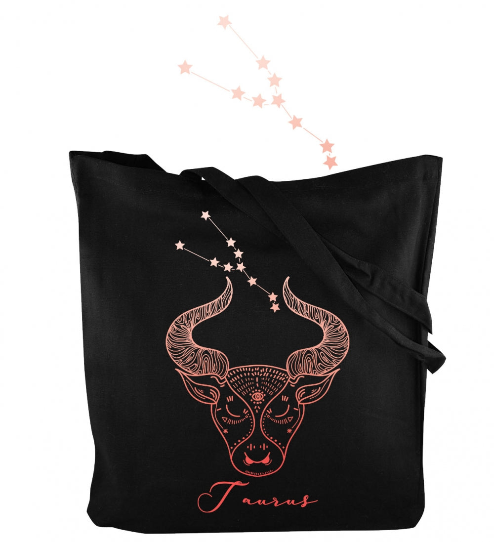 Torba bawełniana z nadrukiem Czarna BYK