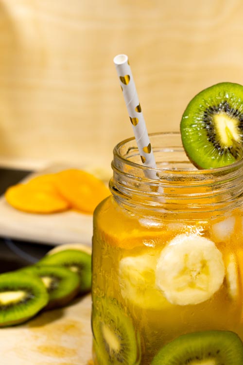 Słomki papierowe BŁYSZCZĄCE SERCA ZŁOTE 20cm ekologiczne 250szt