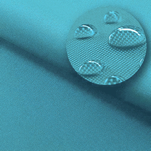 Tkanina poliester Materiał Oxford 600D wodoodporny Lazur