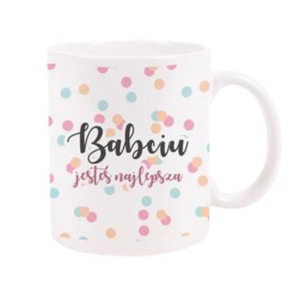 Zestaw Torba Bawełniana,Kubek,Poduszka Babciu jesteś Najlepsza Prezent na Dzień Babci