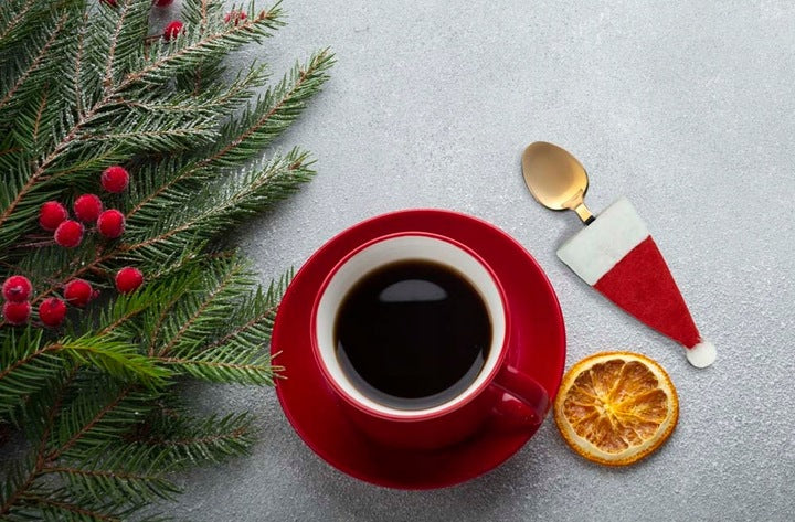 Czapeczki Mikołaja Etui Pokrowce dekoracyjne MINI 10szt.