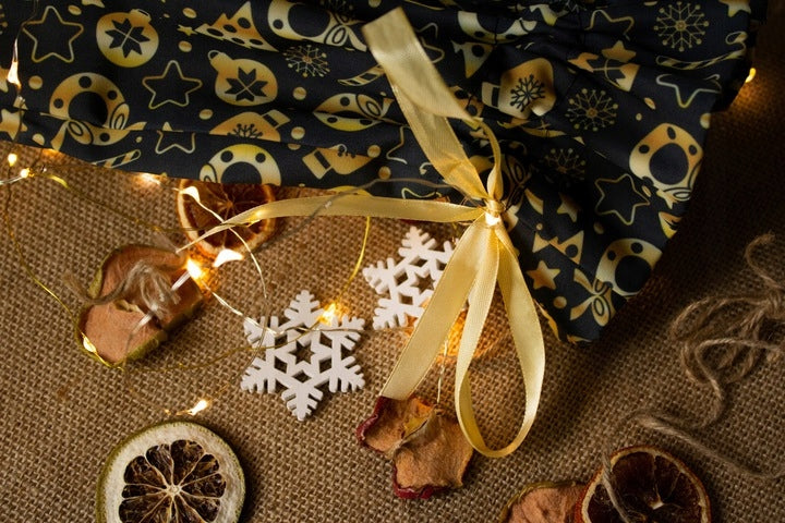 Woreczek poliestrowy 20x35cm Gwiazdki Laski