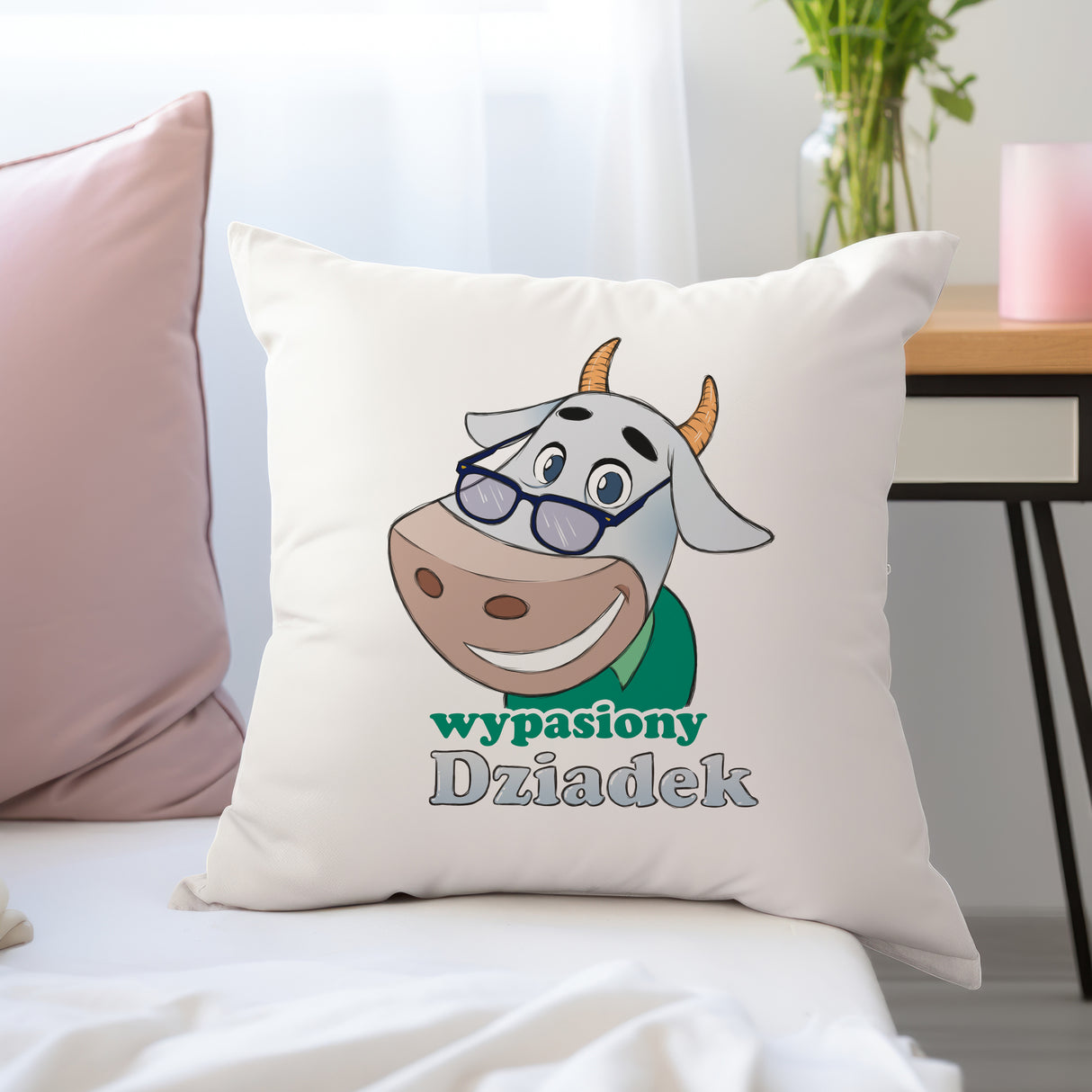 Poduszka na Dzień Dziadka - Wypasiony dziadek Prezent na Dzień Dziadka