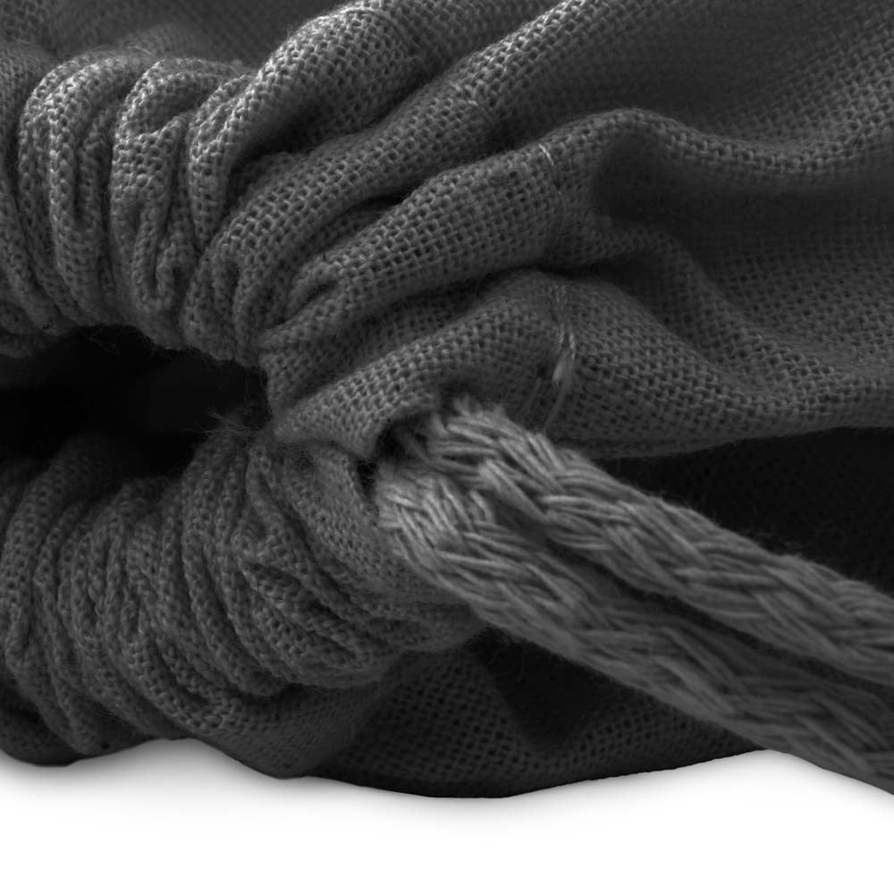 Worek bawełniany Czarny 30x40cm