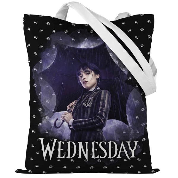 Torba materiałowa WEDNESDAY ADDAMS 35x45cm