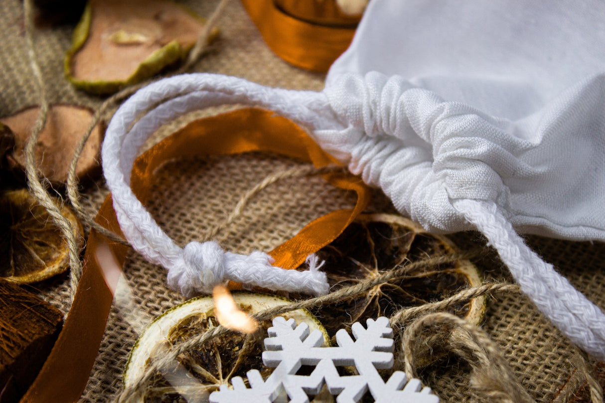 Woreczek RENIFER 15x20cm BIAŁY