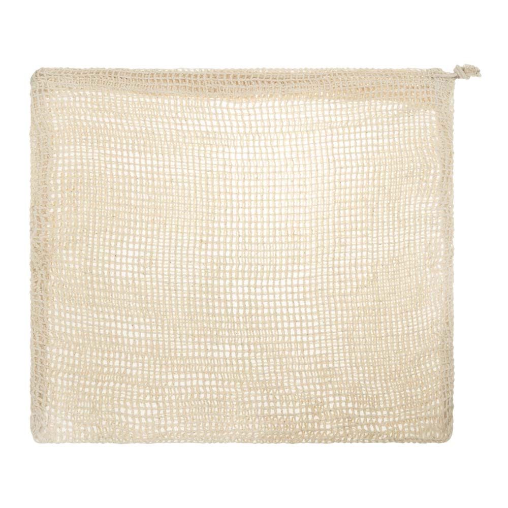 Worek z siatki bawełnianej 300x380mm Ecru