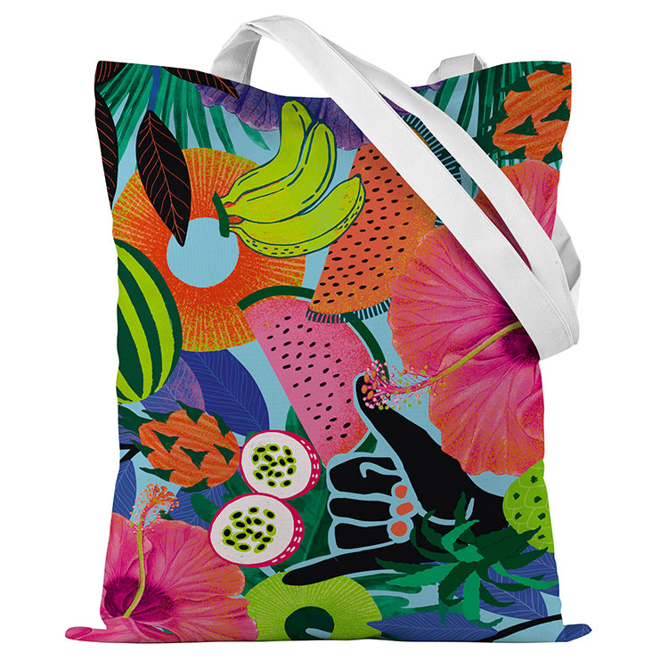 Torba bawełniana 350x450mm OWOCE I CZARNA RĘKA