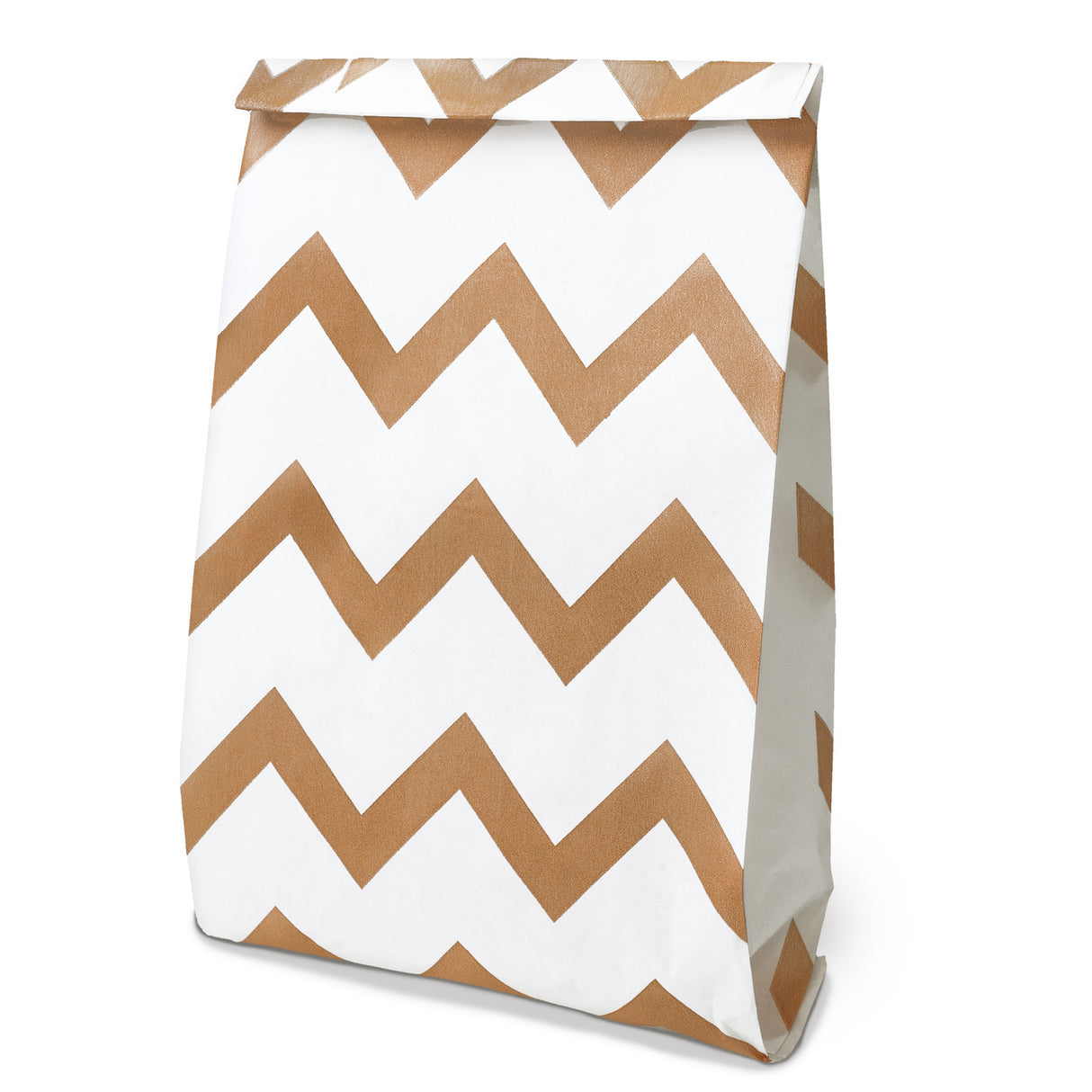 Torba fałdowa 120x210mm w zygzaki Biała 25szt.