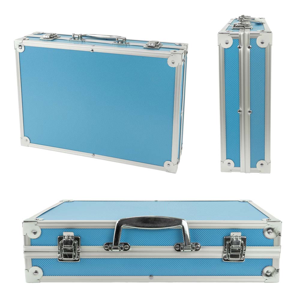 DUŻY Zestaw artystyczny Do Malowania NIEBIESKI