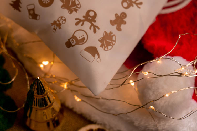 Woreczek poliestrowy 16x21cm Merry Christmas