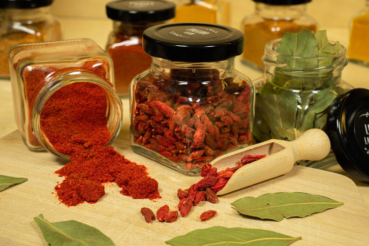 Słoiki na przyprawy 120ml 24 sztuki