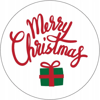Naklejki świąteczne MERRY CHRISTMAS ozdobne 10szt.