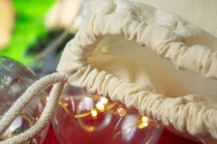 Worek świąteczny MIKOŁAJ 30x45cm