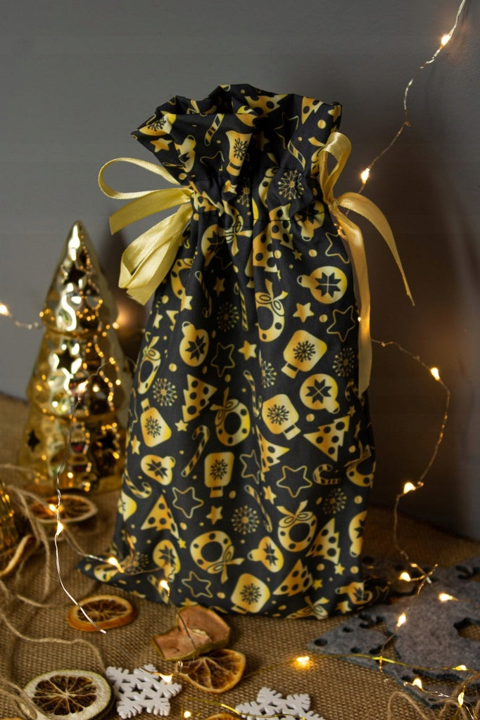 Woreczek poliestrowy 20x35cm Gwiazdki Laski