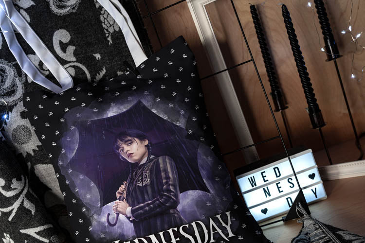 Torba materiałowa WEDNESDAY ADDAMS 35x45cm