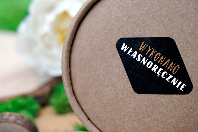 Naklejki dekoracyjne Handmade 34szt.