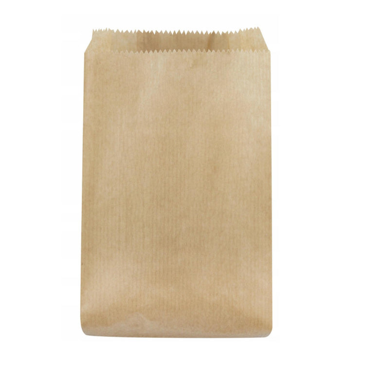 Torba fałdowa 100x170mm Brązowa 1000szt.