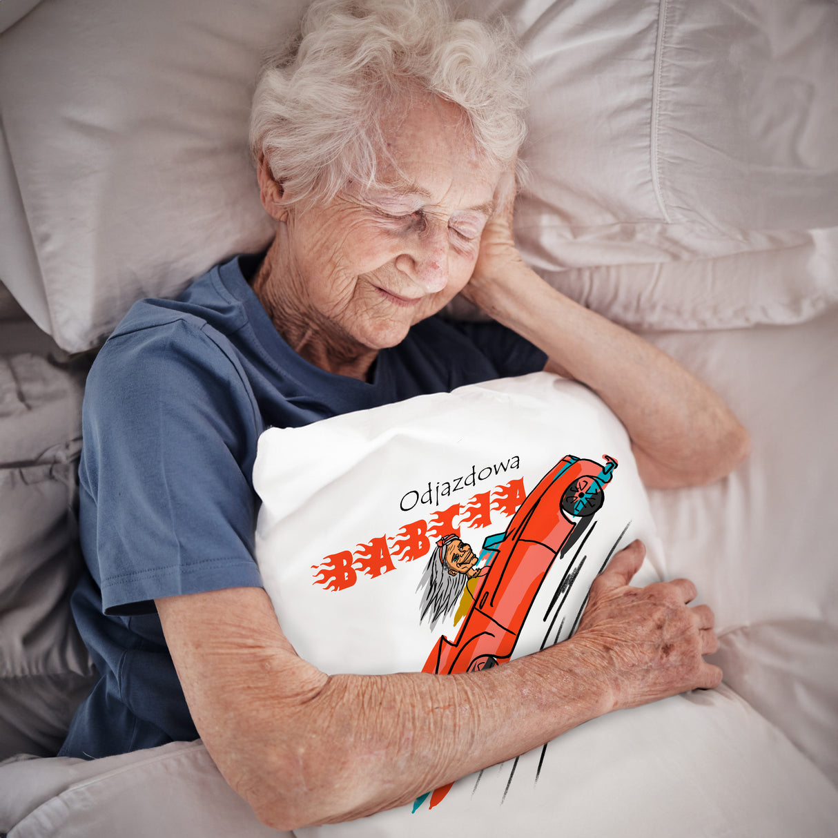 Poduszka na Dzień Babci - Odjazdowa Babcia Prezent na Dzień Babci