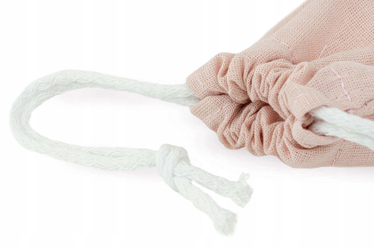 Worek bawełniany PUDROWY RÓŻ 15x20cm