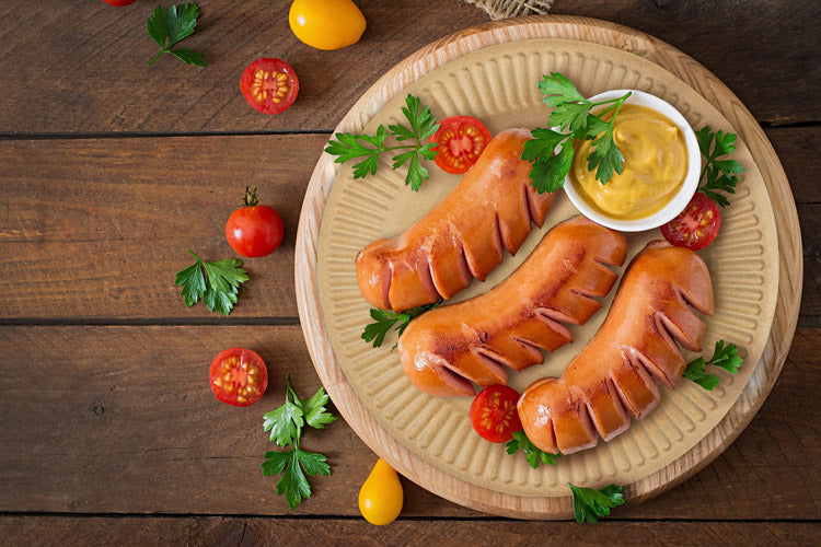 Talerzyki papierowe EKO 18cm 100szt