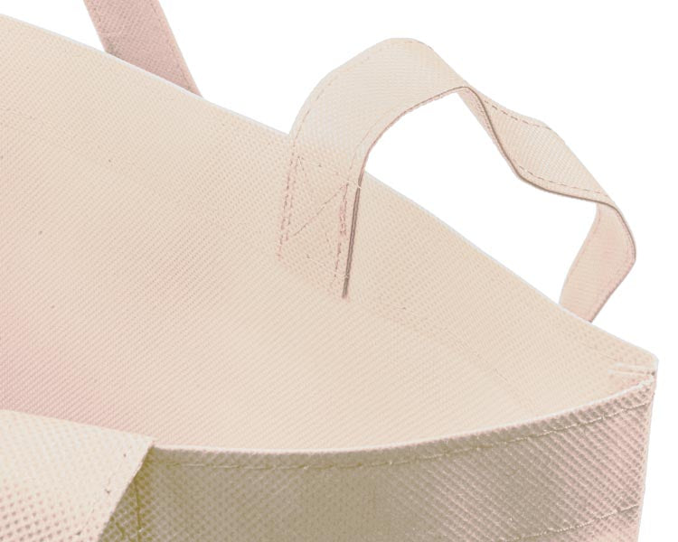 Torba polipropylenowa ecru 360x420mm Uchwyt: 38cm