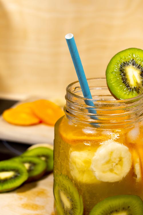 Słomki papierowe TURKUSOWE 20cm ekologiczne 250szt