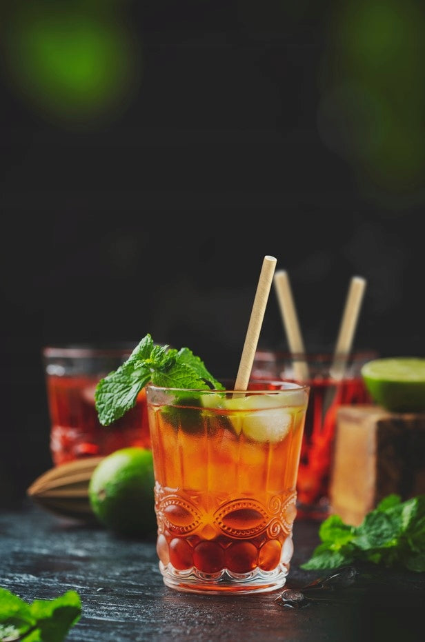 Słomki Papierowe Grube Brązowe 20cm 200 szt.